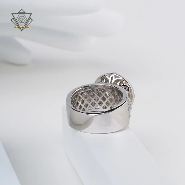 ODM Hip hop ring diamond